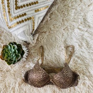 Maidenform Leopard Print Padded Bra